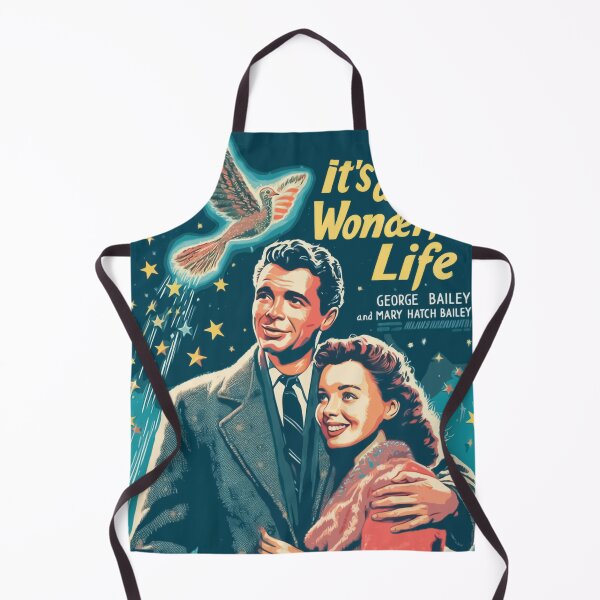 Item preview, It's A Wonderful Life - Christmas Movie Every Time A Bell Rings An Angel gets its wings Vintage designed and sold by Dolphin Graphic.