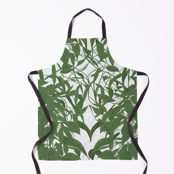Item preview, Big Green branches vines in white background designed and sold by Carlos Gudino.