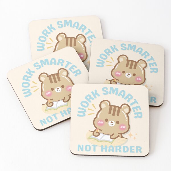 Item preview, Work Smarter Not Harder designed and sold by cutecozynook.