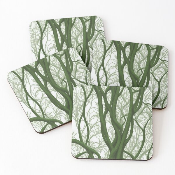Item preview, huge Green diferent branches vines designed and sold by Carlos Gudino.