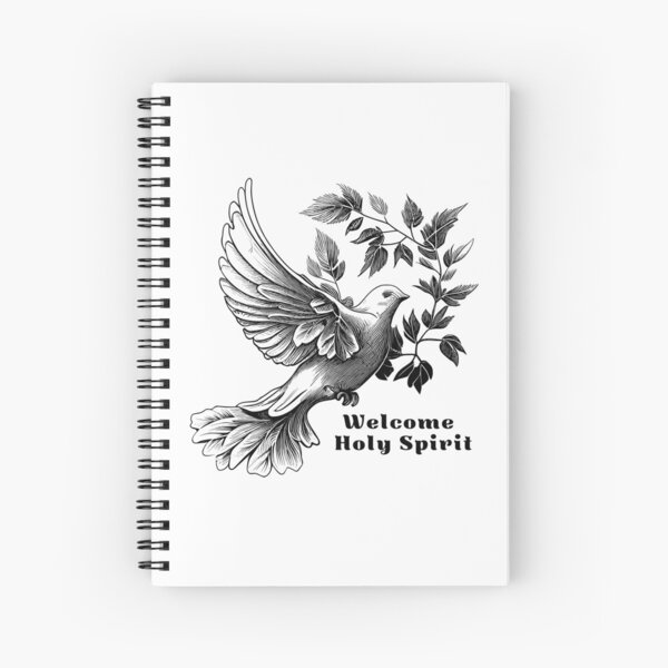Item preview, Welcome Holy Spirit Dove and Vine designed and sold by ANewGlory.