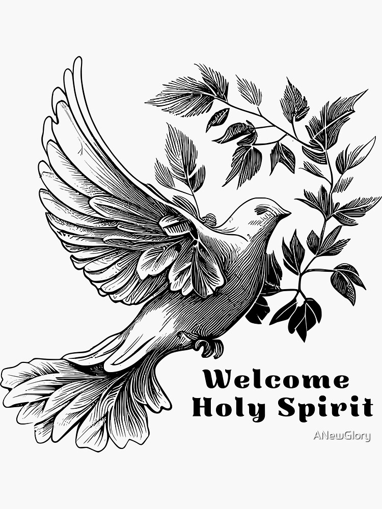 Holy Spirit in Christianity Doves as symbols Drawing , Dove s transparent  background PNG clipart | HiClipart