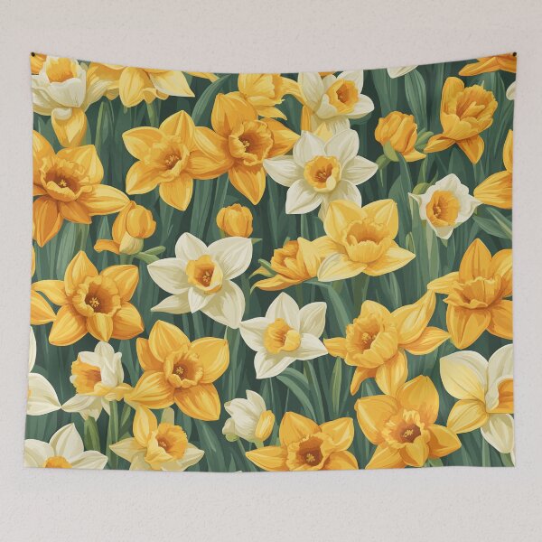 Item preview, Daffodil Flower Pattern designed and sold by WildlifeInc.