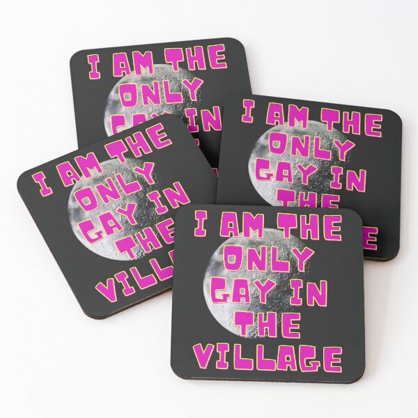 Item preview, Little Britain I am The Only Gay in the Village Moon Version designed and sold by beddreams.