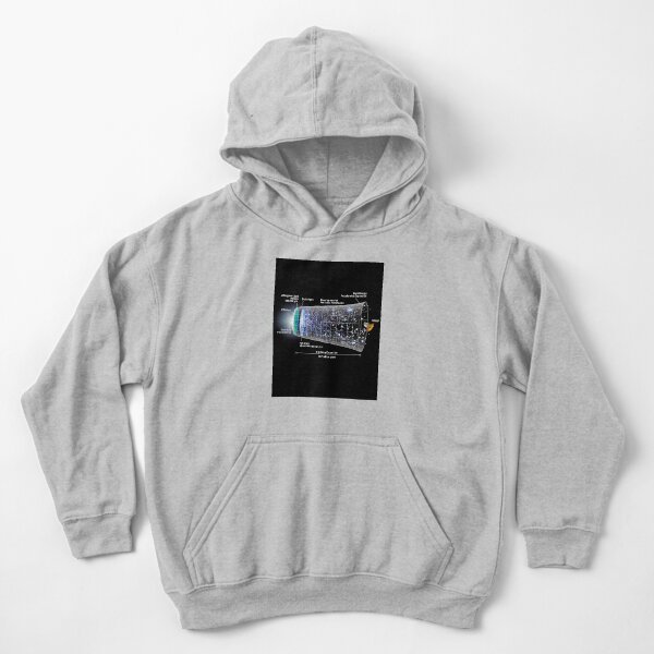 Shape of the universe Kids Pullover Hoodie