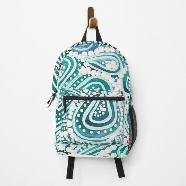 Item preview, Flow Turquoise designed and sold by Raina Mifsud.