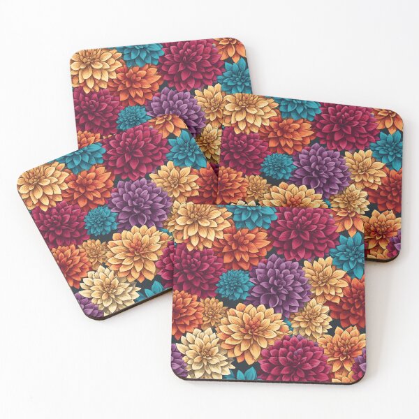 Item preview, Dahlia Flower Pattern designed and sold by WildlifeInc.
