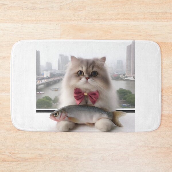 Item preview, Cat and fish.#1 designed and sold by ponggun.