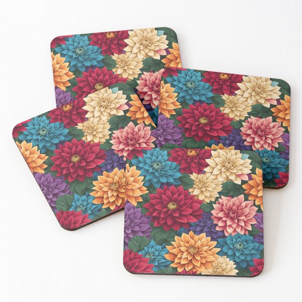 Item preview, Dahlia Floral Pattern designed and sold by WildlifeInc.