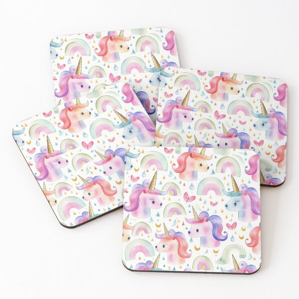 Item preview, Whimsical Baby Unicorns designed and sold by purplesensation.