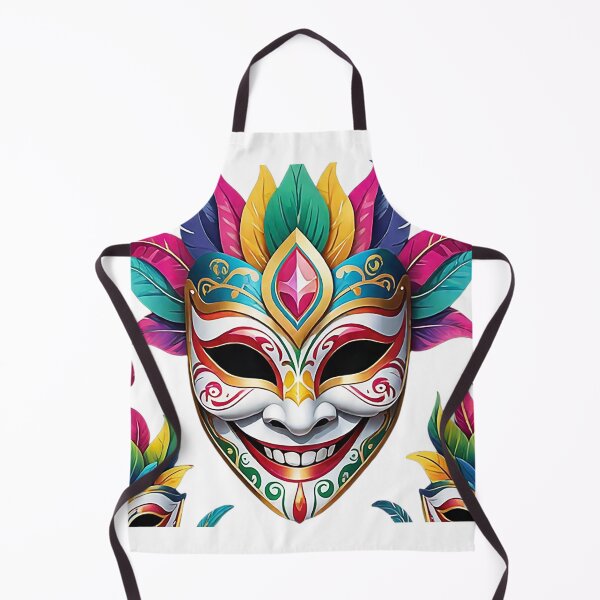 Item preview, Happy Looking Festival Mask designed and sold by likbatonboot.