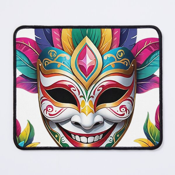 Item preview, Happy Looking Festival Mask designed and sold by likbatonboot.