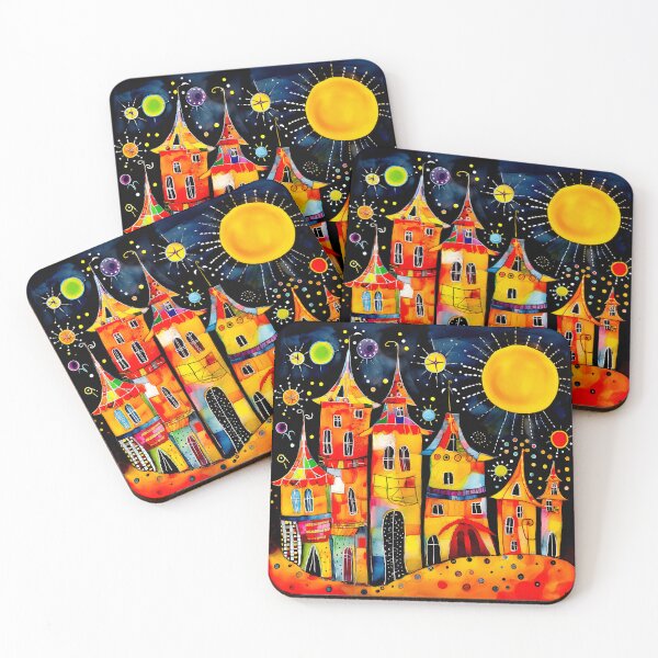 Item preview, "Whimsical Cityscape # 48" designed and sold by Glen Allison.