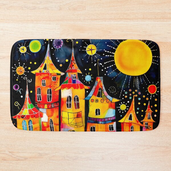 Item preview, "Whimsical Cityscape # 48" designed and sold by Glen Allison.
