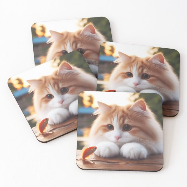 Item preview, Cat and fish.#2 designed and sold by ponggun.