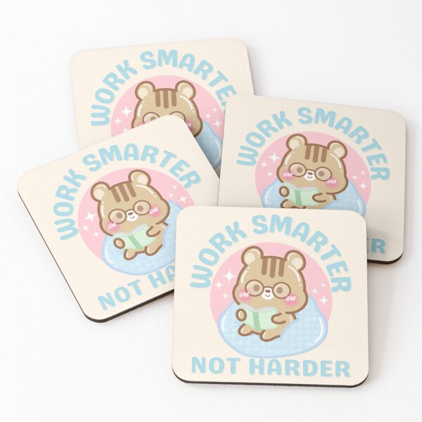 Item preview, Work Smarter Not Harder designed and sold by cutecozynook.