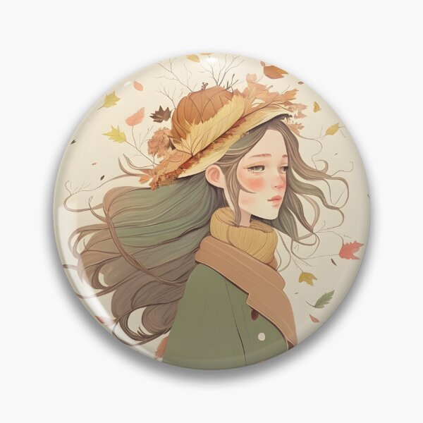 Item preview, Sad girl in Autumn designed and sold by Vinecoco.