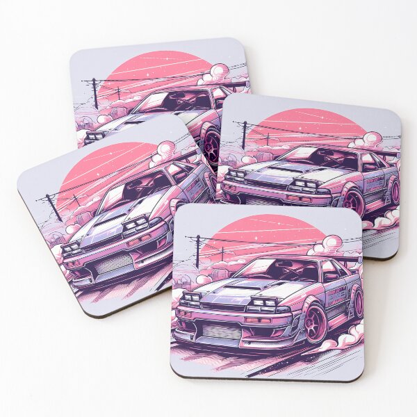 Item preview, JDM Drift Car Pinky Cartoonistic designed and sold by ETVdesign.