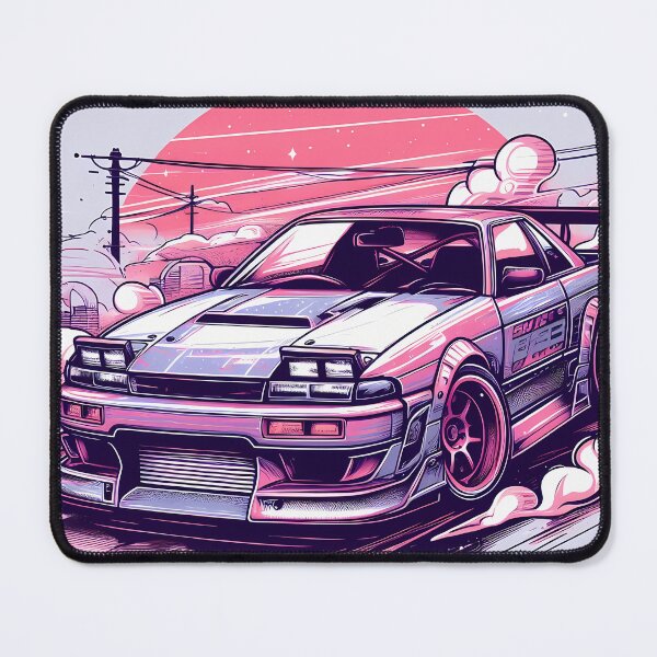 Item preview, JDM Drift Car Pinky Cartoonistic designed and sold by ETVdesign.