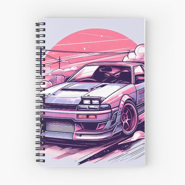 Item preview, JDM Drift Car Pinky Cartoonistic designed and sold by ETVdesign.