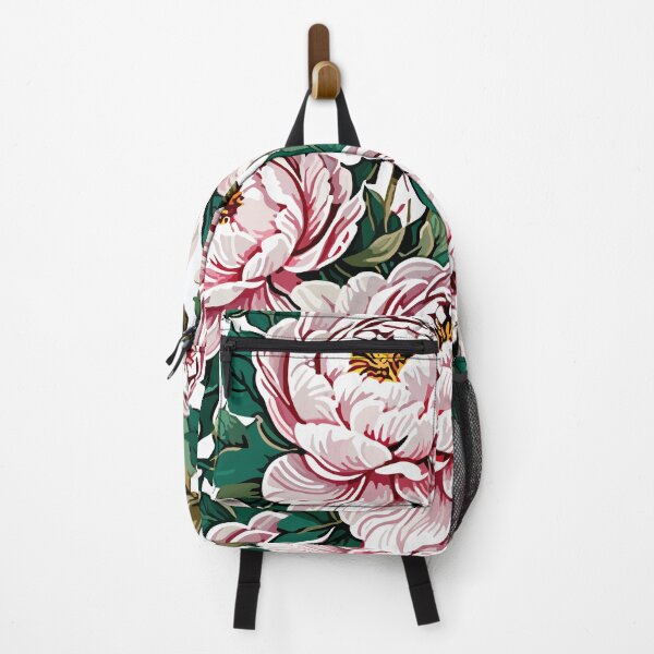 Item preview, Pink Peonies Flower Pattern on White designed and sold by GraphicsClub.