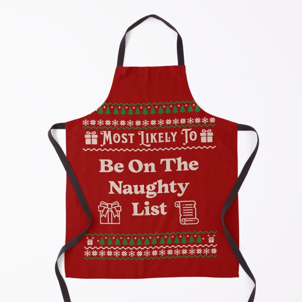 Item preview, Most Likely to be on the Naughty List Family Christmas Pajamas designed and sold by Asevera.