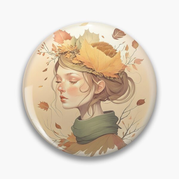 Aperçu de l'œuvre Fille triste en automne créée et vendue par Vinecoco.