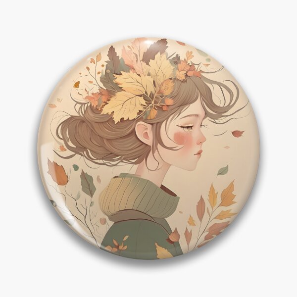 Aperçu de l'œuvre Fille triste en automne créée et vendue par Vinecoco.