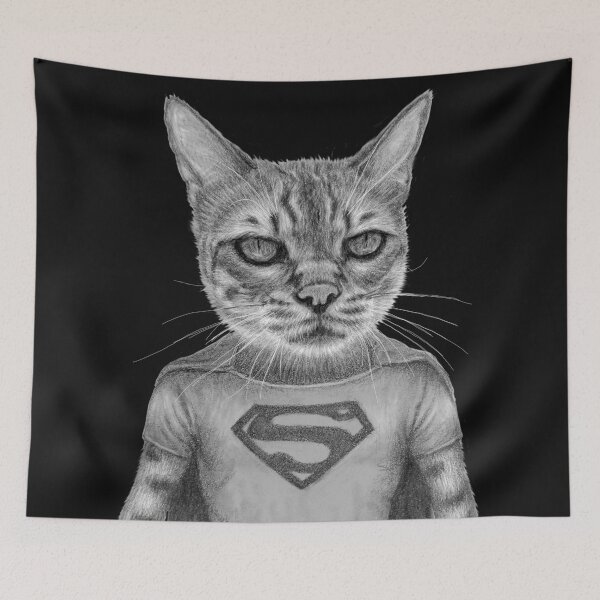 Item preview, Super cat designed and sold by Windness Zao.