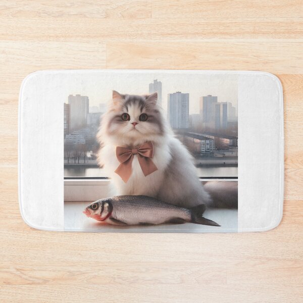 Item preview, Cat and fish.#7 designed and sold by ponggun.