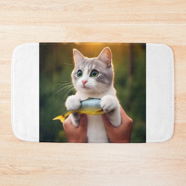 Item preview, Cat and fish.#8 designed and sold by ponggun.