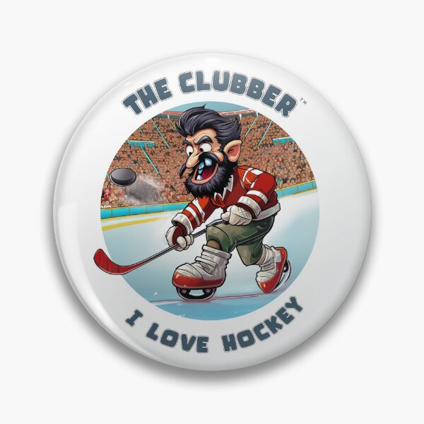 Item preview, The Clubber Misses the Hockey Puck! designed and sold by Jamillionaire Shop.