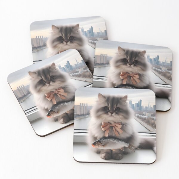 Item preview, Cat and fish.#10 designed and sold by ponggun.