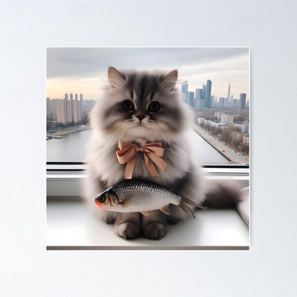 Item preview, Cat and fish.#10 designed and sold by ponggun.