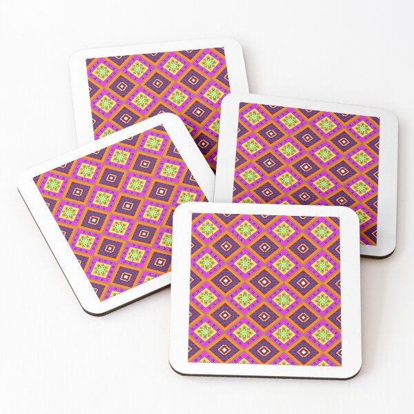 Item preview, colorful geometric pattern designed and sold by PloynaphatArt.