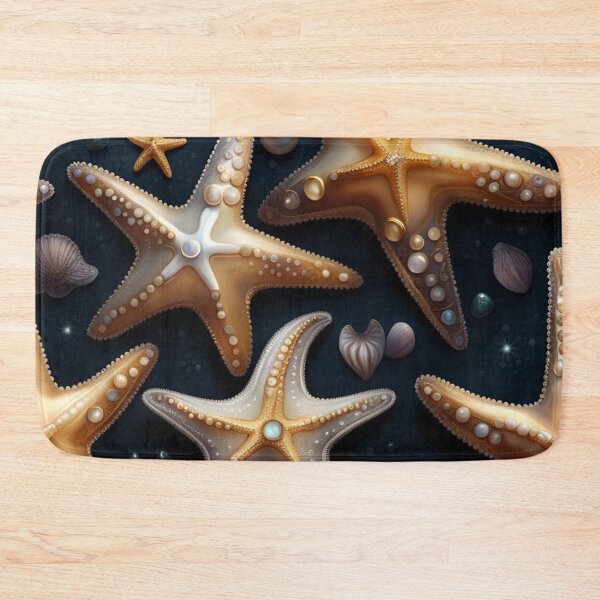 Item preview, Liquid Gold and Pearls Beautiful Starfish designed and sold by purplesensation.