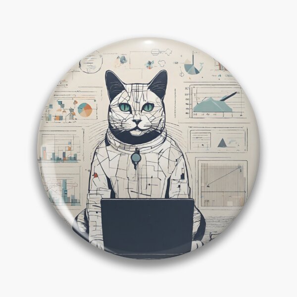 Item preview, Big Data Cat designed and sold by t1n3333.