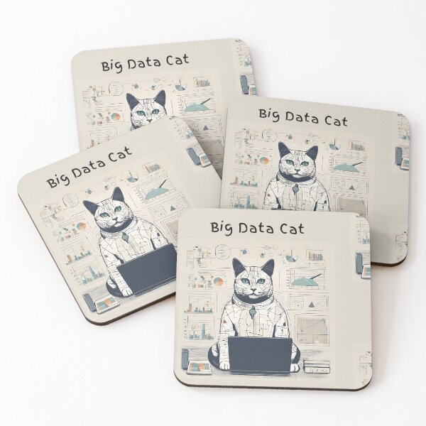 Item preview, Big Data Cat designed and sold by t1n3333.