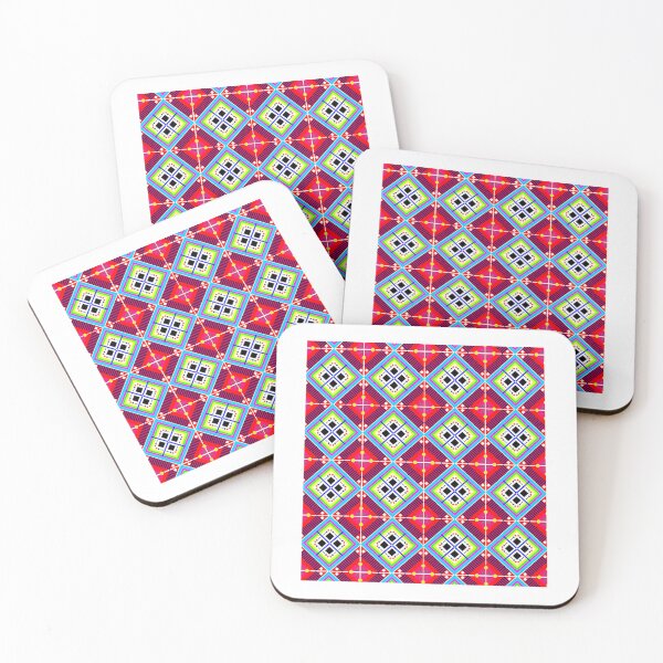 Item preview, colorful geometric pattern designed and sold by PloynaphatArt.