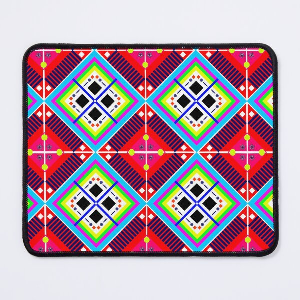 Item preview, colorful geometric pattern designed and sold by PloynaphatArt.