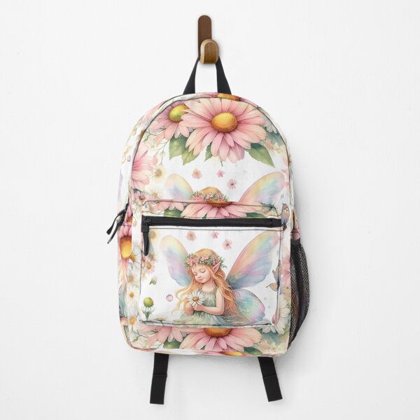 Item preview, Lovely Fairy With Pastel Daisy Flower designed and sold by Nicesiri.