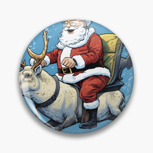 Item preview, anta Claus Has Arrived for Christmas designed and sold by inkArtistryfine.