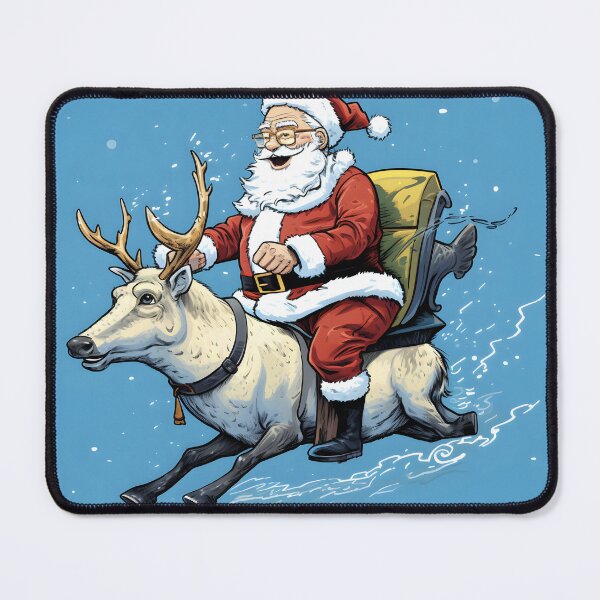 Item preview, anta Claus Has Arrived for Christmas designed and sold by inkArtistryfine.