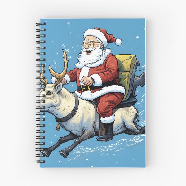 Item preview, anta Claus Has Arrived for Christmas designed and sold by inkArtistryfine.