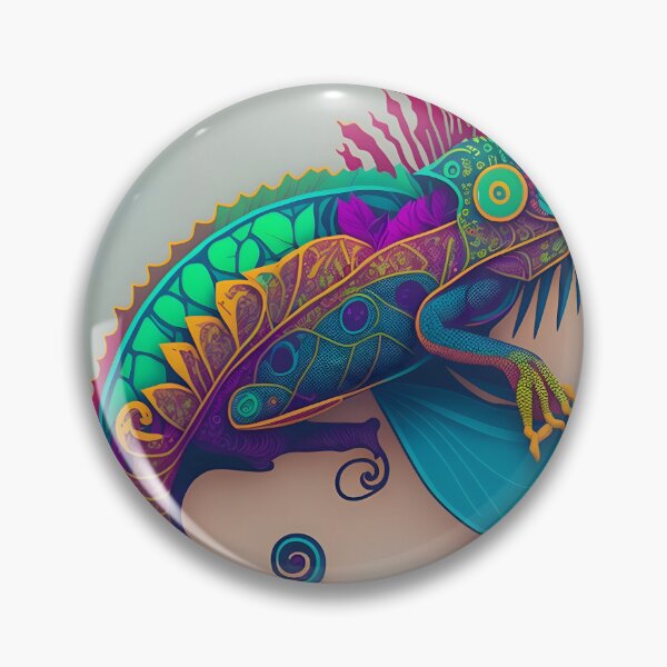 Item preview, "Adaptive Brilliance: A Chameleon-Inspired Vector Art Logo Showcasing Color-Changing Expertise" designed and sold by Best-Art-32.