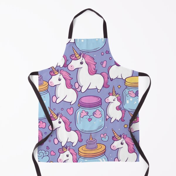 Item preview, Cute Unicorns with Glass Jars designed and sold by purplesensation.