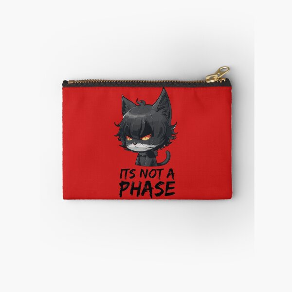 Item preview, Its Not a Phase Emo Cat Goth Black Kitten designed and sold by Peculiarts.
