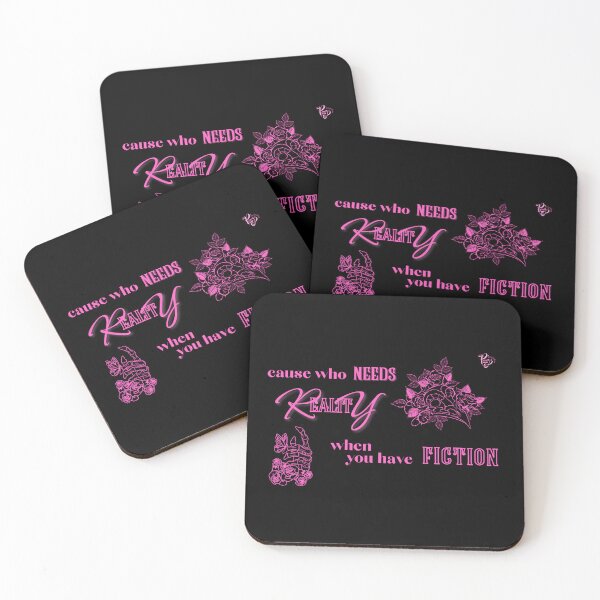 Item preview, Who Needs Reality (black and pink) designed and sold by ProsetoPrint.