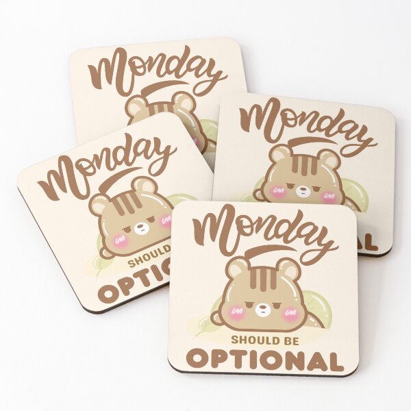 Item preview, motivational monday designed and sold by cutecozynook.