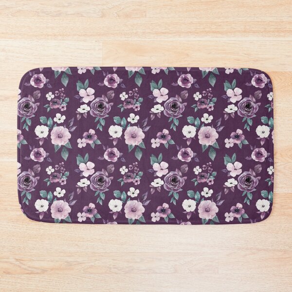 Item preview, Purple Winter Floral designed and sold by cateandrainn.